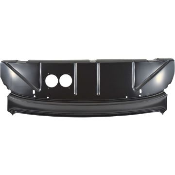 Show details for 1955-1957 Chevrolet Bel Air Base Hood Filler Panel Picture of 1955-1957 Chevrolet Bel Air Base Hood Filler Panel