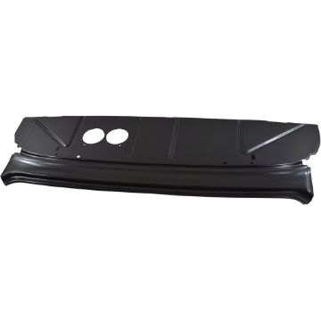 Show details for 1955-1957 Chevrolet Bel Air Base Hood Filler Panel Picture of 1955-1957 Chevrolet Bel Air Base Hood Filler Panel