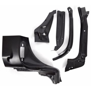 Show details for 1955-1956 Chevrolet Bel Air Base Body A-Pillar Panel Kit Picture of 1955-1956 Chevrolet Bel Air Base Body A-Pillar Panel Kit