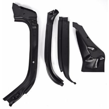 Show details for 1955-1956 Chevrolet Bel Air Base Body A-Pillar Panel Kit Picture of 1955-1956 Chevrolet Bel Air Base Body A-Pillar Panel Kit
