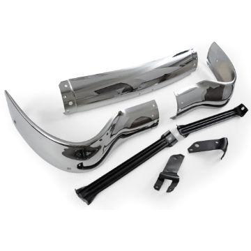 Show details for 1955 Chevrolet Bel Air Base Bumper Picture of 1955 Chevrolet Bel Air Base Bumper