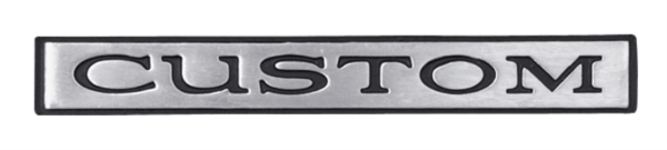 Picture of 1970-1972 Buick Skylark Rear Quarter Panel Custom Emblem - Premium Reproduction