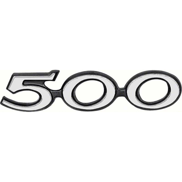 Picture of 1970 Dodge Charger 500 Tail Panel Emblem - High-Quality Reproduction Badge