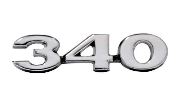 Picture of 1970-1973 Dodge Dart Demon & Dart Sport 340 Hood Scoop Nameplate - Made in USA