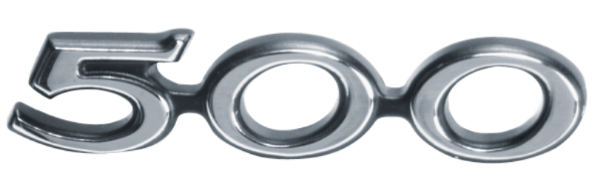 Picture of 1969 Dodge Charger 500 Grille & Tail Panel Emblem - Premium Restoration Badge