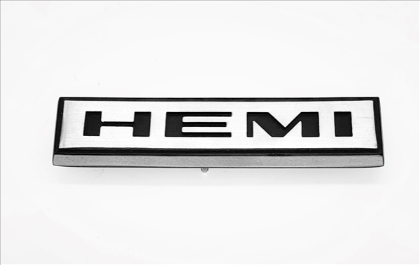 Picture of 1967-1970 Mopar HEMI Door & Fender Emblem - High-Quality Restoration Badge