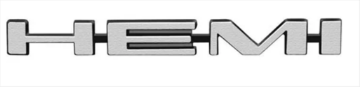 Show details for 1969-1970 Dodge & 1969 Plymouth B-Body HEMI Hood Scoop Emblem - OEM-Style Reproduction (2898876) Picture of 1969-1970 Dodge & 1969 Plymouth B-Body HEMI Hood Scoop Emblem - OEM-Style Reproduction (2898876)