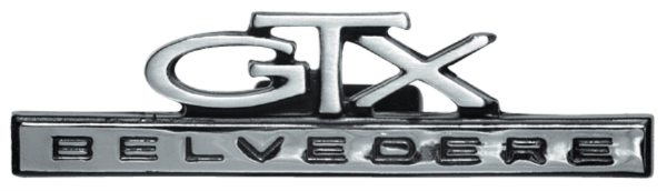 Picture of 1967 Plymouth GTX & Belvedere GTX Glove Box Door Emblem - OEM Restoration