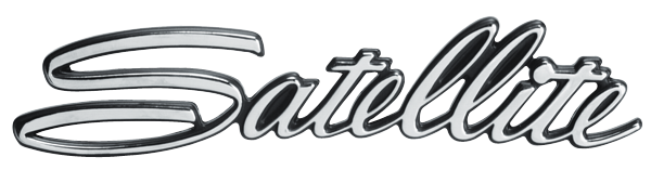 Picture of 1966 Plymouth Satellite Fender Emblem - Authentic Restoration Badge