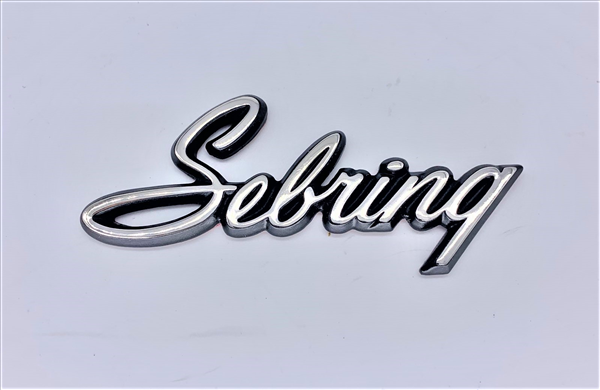 Picture of 1971-1974 Plymouth Satellite Sebring Quarter Panel & Trunk Lid Emblem - Adhesive Backed OEM-Style Reproduction