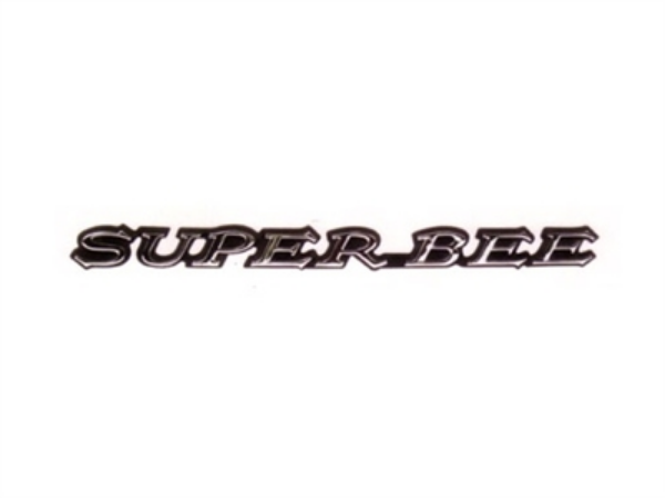 Picture of 1970 Dodge Super Bee Hood Emblem - 3-Pin Mount for Power Bulge Hoods, High-Quality Reproduction