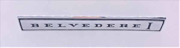 Picture of 1967 Plymouth Belvedere I Fender Emblem - Sold Individually (2 Required Per Car), High-Quality Reproduction