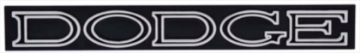 Show details for 1970 Dodge Coronet "DODGE" Grille Emblem - Authentic Restoration Badge Picture of 1970 Dodge Coronet "DODGE" Grille Emblem - Authentic Restoration Badge