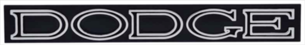 Picture of 1970 Dodge Coronet "DODGE" Grille Emblem - Authentic Restoration Badge