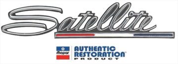 Show details for 1968 Plymouth Satellite Fender Emblem - Features Red, White & Blue Bar for Authentic Look Picture of 1968 Plymouth Satellite Fender Emblem - Features Red, White & Blue Bar for Authentic Look