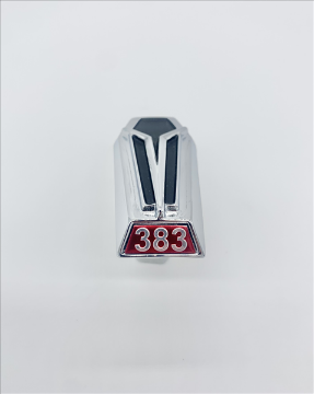 Show details for 1968-1969 Plymouth Belvedere, Fury & Satellite 383 Hood Emblem - Authentic Restoration Badge Picture of 1968-1969 Plymouth Belvedere, Fury & Satellite 383 Hood Emblem - Authentic Restoration Badge