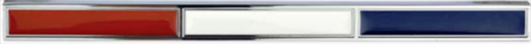 Picture of 1971-1972 Plymouth Sport Satellite Grille Emblem - Flag Design for Classic Restoration