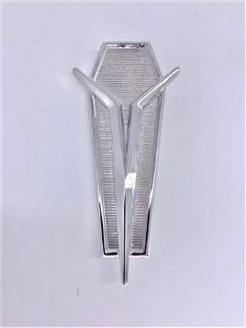 Show details for 1968-1969 Plymouth B-Body Rear Seat Medallion - High-Quality OEM Reproduction Picture of 1968-1969 Plymouth B-Body Rear Seat Medallion - High-Quality OEM Reproduction