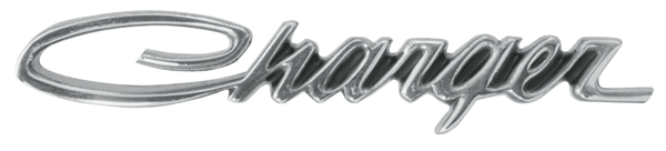 Picture of 1968 Dodge Charger R/T Rear Panel Emblem - For 2-Door Hardtop Rear Panel