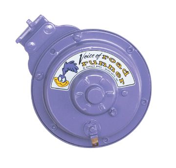 Show details for 1971-1974 Plymouth Road Runner "BEEP BEEP" Purple Horn - Short Bracket, OEM-Style Reproduction Picture of 1971-1974 Plymouth Road Runner "BEEP BEEP" Purple Horn - Short Bracket, OEM-Style Reproduction