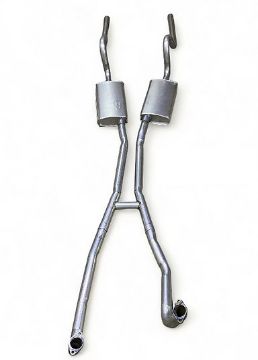 Show details for 1968-1969 B-Body Roadrunner GTX Charger 383 426 440 Engine Dual Exhaust System Picture of 1968-1969 B-Body Roadrunner GTX Charger 383 426 440 Engine Dual Exhaust System