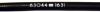 Picture of 1969 Mopar Date Coded October Power Steering Oil Return Hose - Includes (1) 18” Hose & (4) Clamps