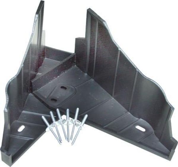Picture of 1973-74 Mopar A & E Body Double Angle Bottom K Member Splash Shields Set