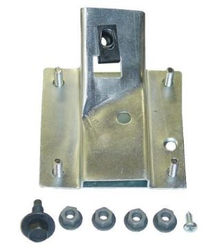 Show details for 1966-1970 Mopar B-Body Left Floor Pan Exhaust Hanger Bracket Picture of 1966-1970 Mopar B-Body Left Floor Pan Exhaust Hanger Bracket