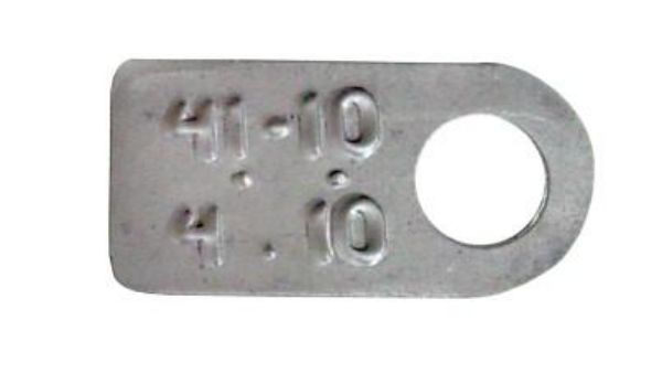 Picture of Ratio tag 4:10 Dana Rear Axle Mopar Suspension/Driveline