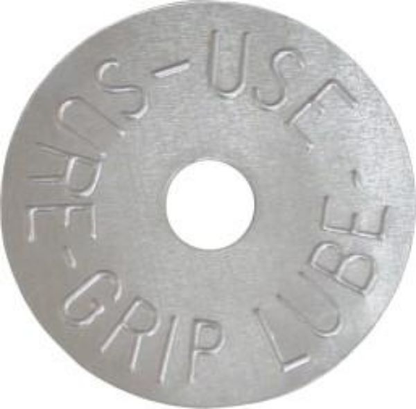 Picture of Mopar Dana Rear Axle Ratio tag (Rounded Sure Grip) Mopar Aluminum