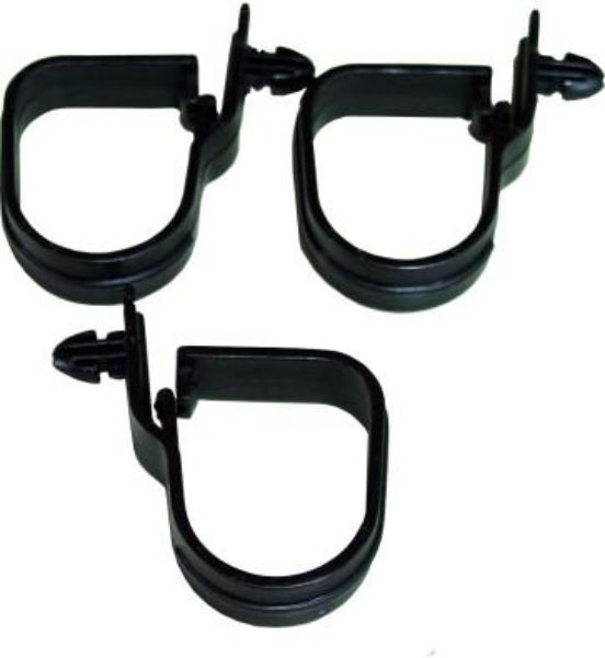 Picture of 1970 Mopar E-Body Snap Clip Kit (3 pcs) Electrical Clips/Under Hood Strap Kit
