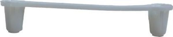 Picture of 1962-64 Mopar Max Wedge Cars White Plastic Strap 2-3/8" Long Electrical Clips/Under Hood Strap Kit