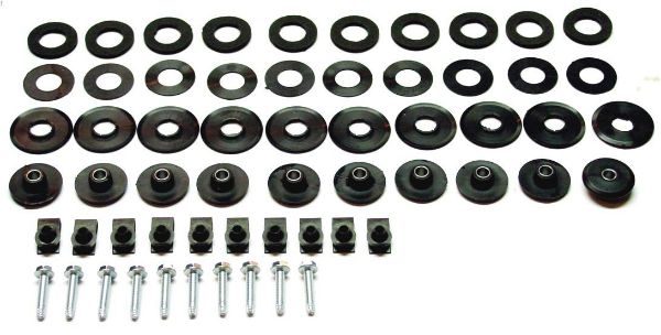 Picture of 1968 & Early 1969 B-Body Mopar Concourse Quality Grille Spacer Kit (contains 70 pcs)