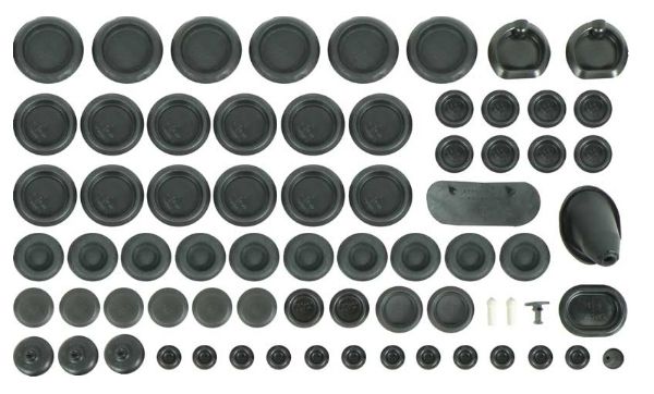 Picture of 1970 Mopar B-Body Rubber Body Plug Super Kit
