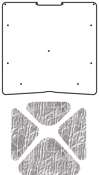 Picture of 1968-1972 Chevrolet Nova AcoustiHood Under-Hood Insulation and Sound Barrier Kit