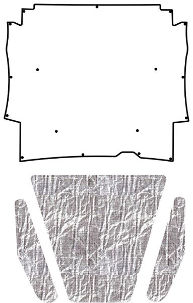 Picture of 1964-1965 Rambler American AcoustiHood Under-Hood Insulation and Sound Barrier Kit by QuietRide Solutions