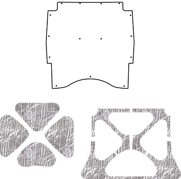 Picture of 1970-1978 AMC Gremlin AcoustiHood Under-Hood Insulation & Sound Barrier Kit