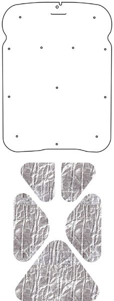 Picture of 1971-1974 Javelin AcoustiHood Under-Hood Insulation & Sound Barrier Kit by QuietRide Solutions