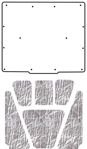 Picture of Classic Vehicles AcoustiShield Complete Insulation Kit by QuietRide Solutions - Noise, Vibration, and Heat Control System