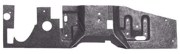 Picture of 1966-1977 Ford Bronco QuietRide Solutions Firewall Insulator with Cowl HeatShield Insulation