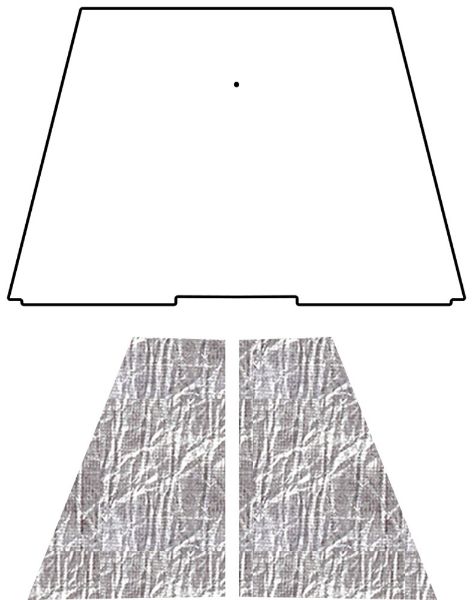 Picture of 1953-1954 Chevrolet AcoustiHood Under-Hood Insulation and Sound Barrier Kit