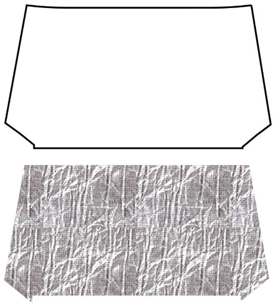 Picture of 1955-1956 Chevrolet AcoustiHood Under Hood Cover with HeatShield Insulation Panels Kit