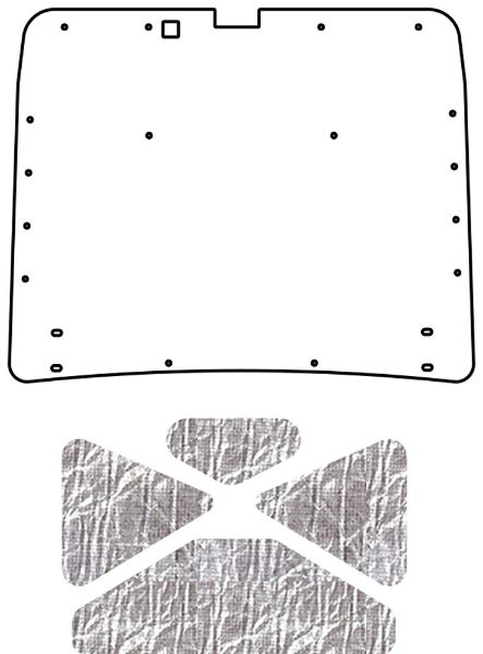 Picture of 1963-1964 Chevrolet AcoustiTrunk Sound & Heat Barrier Kit by QuietRide Solutions