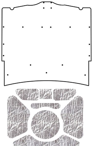 Picture of 1965-66 Chevrolet AcoustiHood Under-Hood Insulation and Sound Barrier Kit by QuietRide Solutions