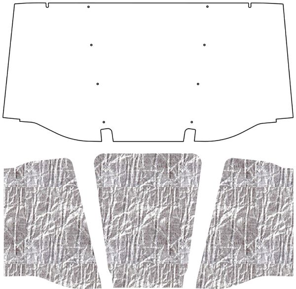 Picture of 1967-1968 Chevrolet Truck AcoustiHood Under-Hood Insulation & Sound Barrier Kit
