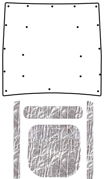 Picture of 1969-1970 Cougar QuietRide Solutions AcoustiHood Under Hood Cover Kit