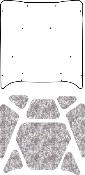 Picture of 1977-1979 Cougar AcoustiHood Under-Hood Insulation & Sound Barrier Kit