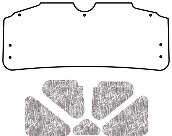 Picture of 1966-1969 Ford Falcon QuietRide AcoustiTrunk Sound & Heat Barrier Kit