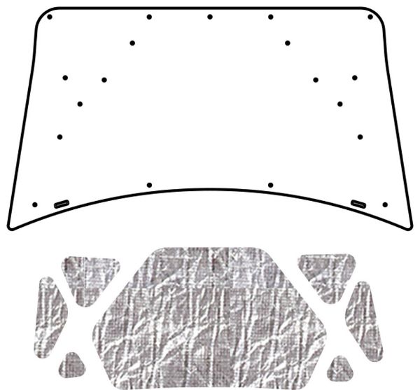 Picture of 2009-2014 Ford F-150 AcoustiHood Under-Hood Insulation & Sound Barrier Kit