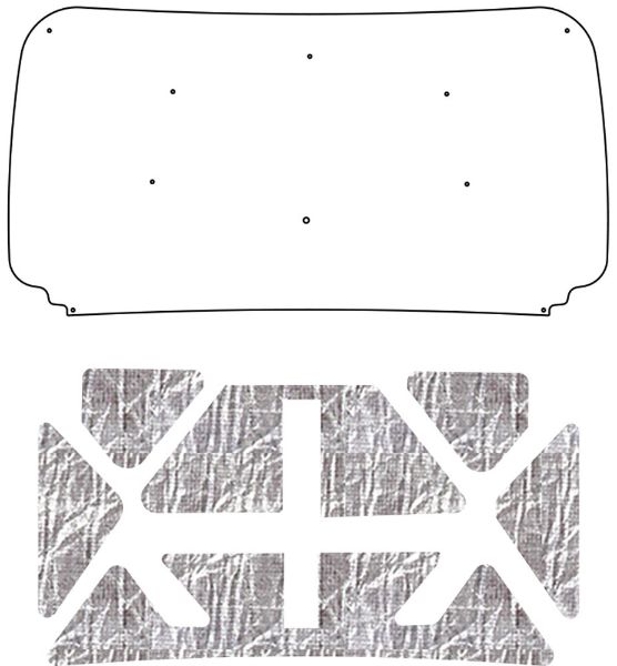 Picture of 2011-2016 Ford F-250 AcoustiHood Under-Hood Insulation and Sound Barrier Kit